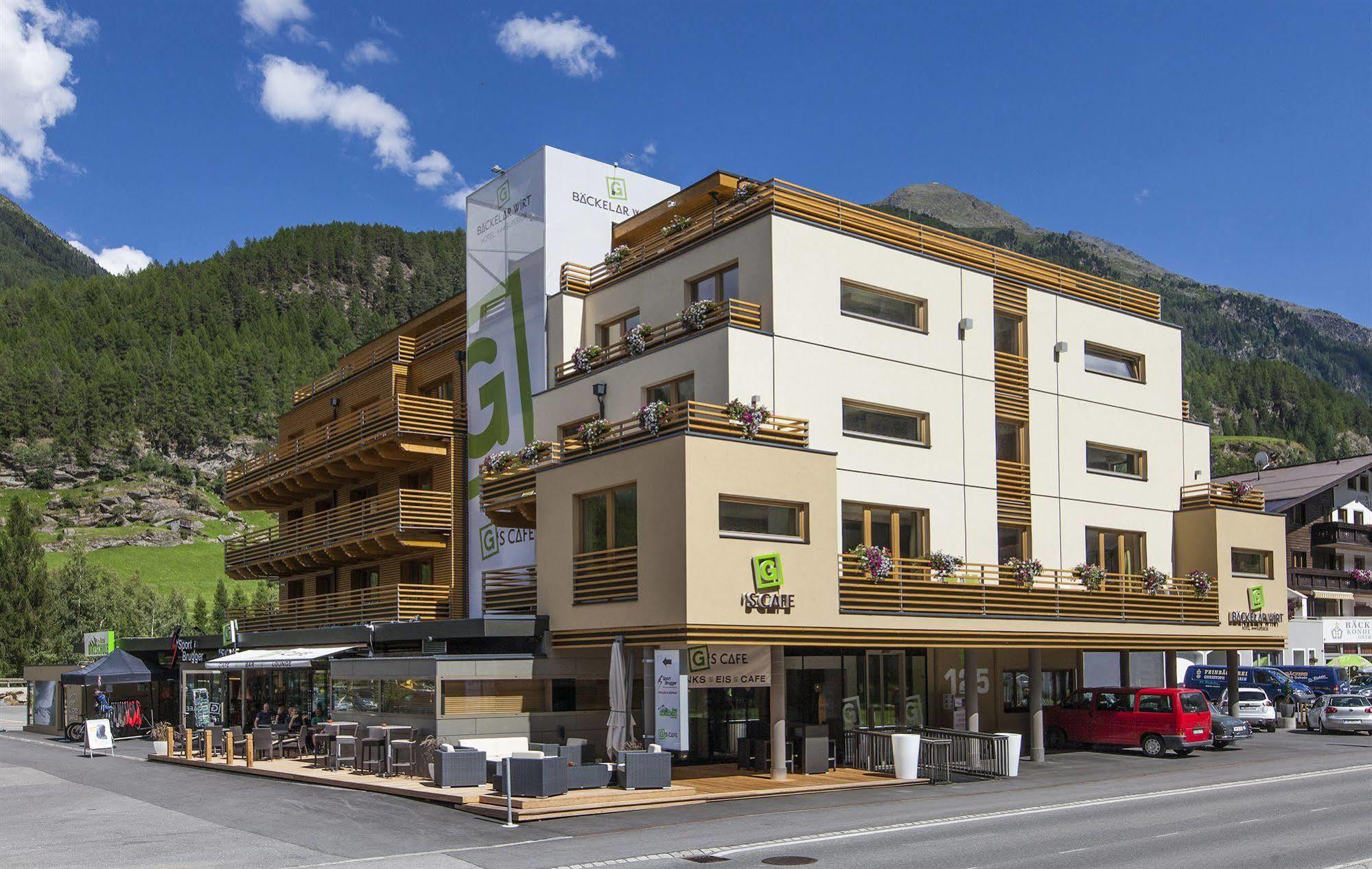 Hotel Baeckelar Wirt Superior Sölden Kültér fotó